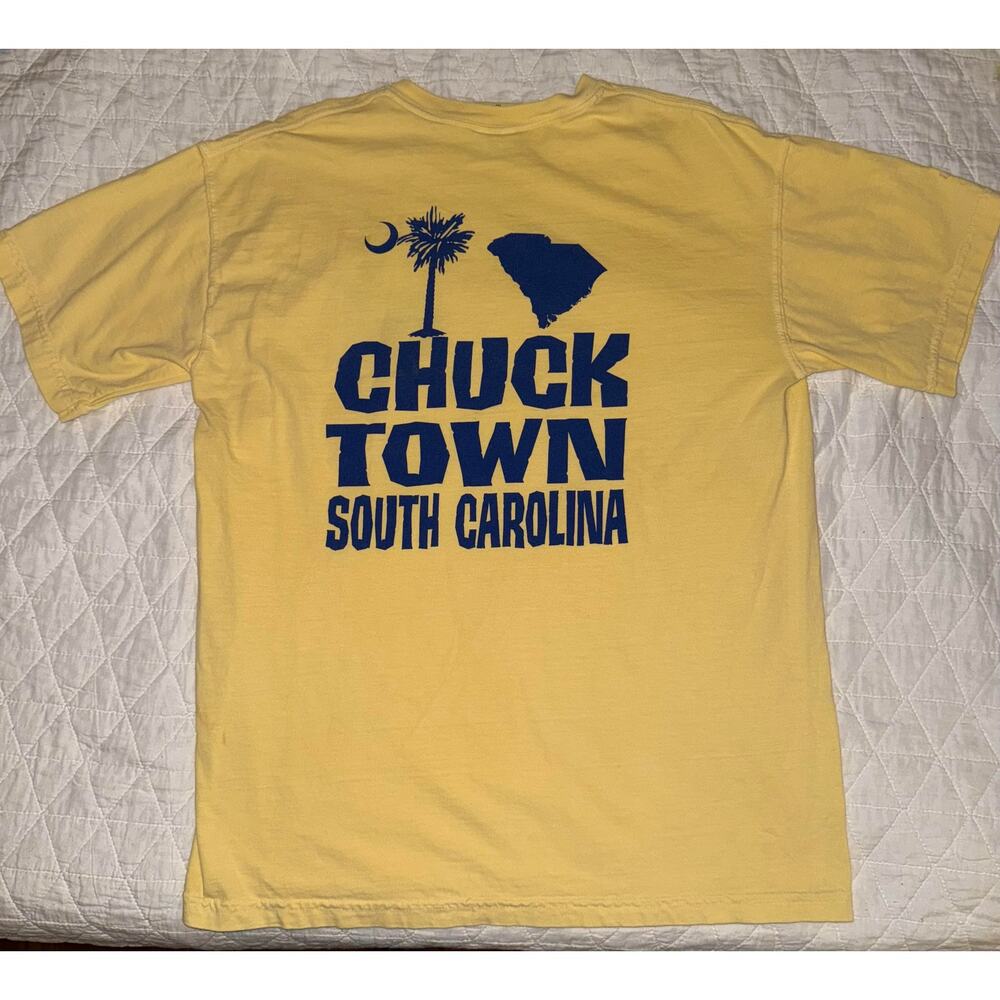 Charleston Comfort Colors Chucktown South Carolina T‑Shirt Medium Unisex
